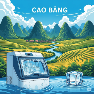Máy làm đá Cao Bằng | Bảo Kim - Giải pháp làm đá sạch, tiết kiệm điện