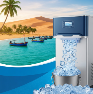 Máy Làm Đá Phan Thiết | Đá Sạch – Giá Tốt – Bảo Hành 24 Tháng
